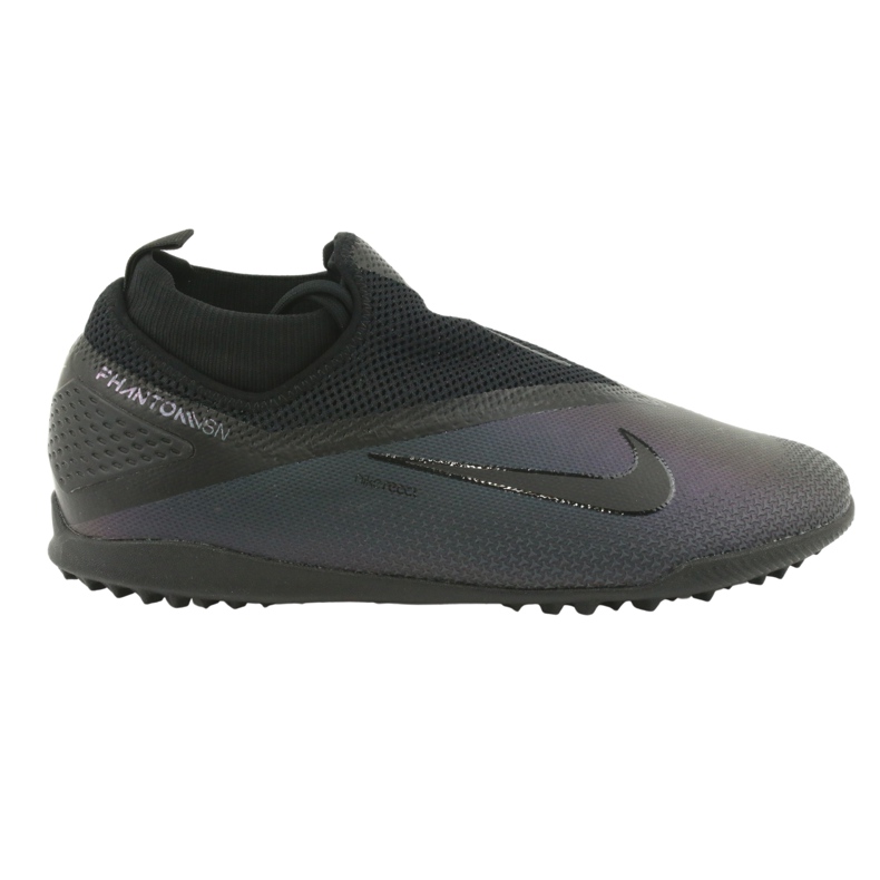 Nike React Phantom Vsn 2 Pro Df Tf M CD4174-010 fodboldsko sort 6
