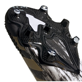 Adidas Predator 20.1 Fg M FW9186 fodboldstøvler hvid sort, hvid, sort, guld 1