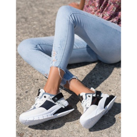 Marquiz Stilfulde sneakers hvid sort 2