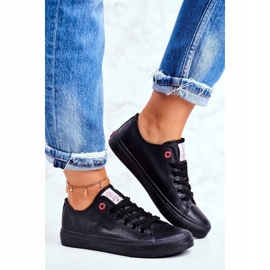 Dame Sneakers Cross Jeans Sort DD2R4029 1