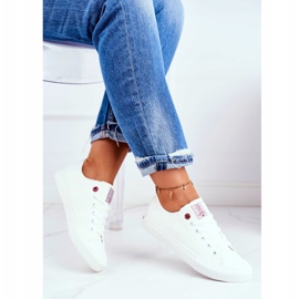 Dame Sneakers Cross Jeans Hvid DD2R4030 2