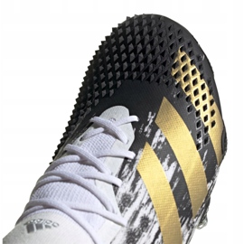 Adidas Predator 20.1 Low Sg M FW9181 fodboldstøvler hvid sort, hvid, sort, guld 2