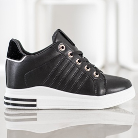 SHELOVET Sorte Wedge sneakers 2