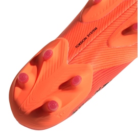 Adidas Nemeziz 19+ Fg M EH0772 fodboldstøvler orange flerfarvet 1