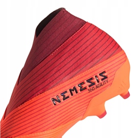 Adidas Nemeziz 19+ Fg M EH0772 fodboldstøvler orange flerfarvet 2