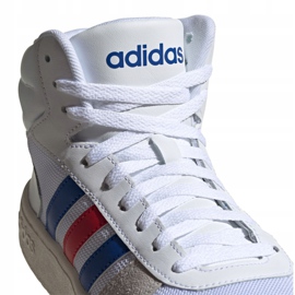 Adidas Hoops 2.0 Mid M FW8252 basketballsko flerfarvet hvid 2