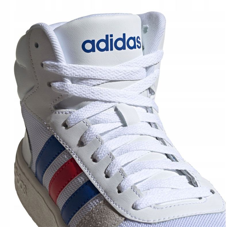 Adidas Hoops 2.0 Mid M FW8252 basketballsko flerfarvet hvid 2
