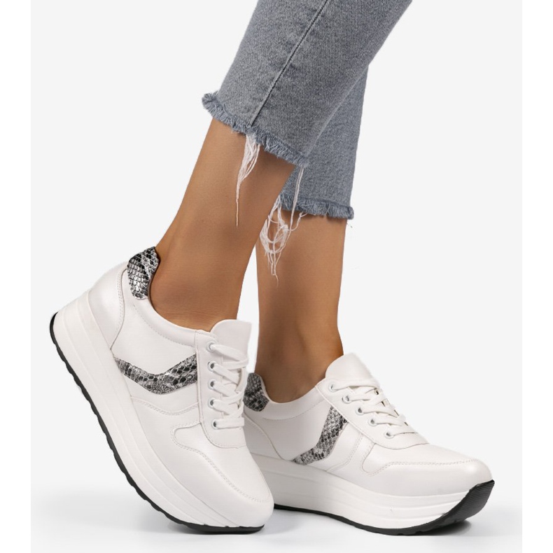 Hvide sportssko, BK-20 sneakers 2