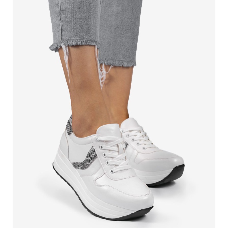 Hvide sportssko, BK-20 sneakers 1