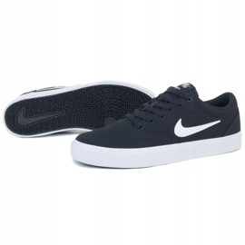 Nike Sb Charge Slr M CD6279-002 sko hvid sort 1