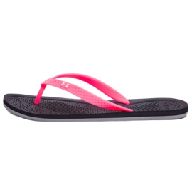 Under Armour Atlantic Dune W 1252540-006 hjemmesko sort lyserød 2