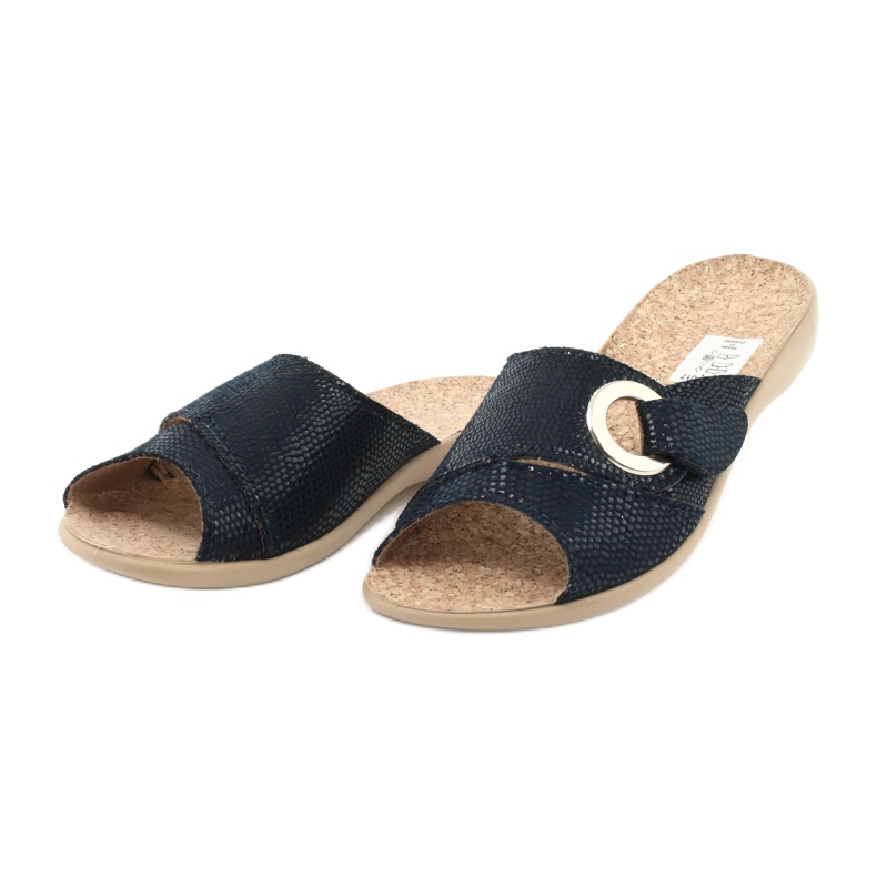 Befado damesko pu 265D017 marineblå 3