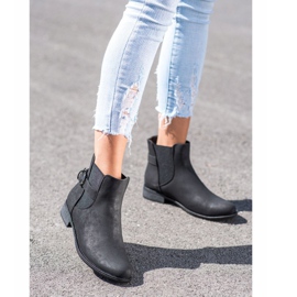 Goodin Slip-on støvler med spænde sort 2