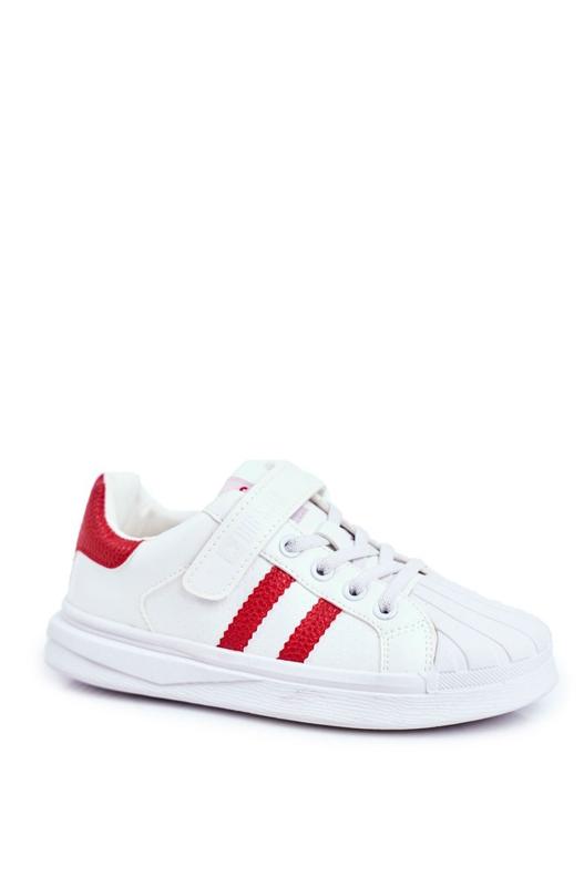 Big Star Sportsbørns store stjerne med velcrohvid GG374020 rød 2