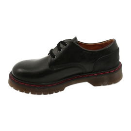 Lee Cooper LCJPL-20-01-021 sorte læderstøvler 1