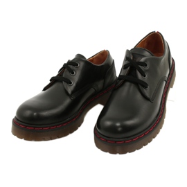 Lee Cooper LCJPL-20-01-021 sorte læderstøvler 2