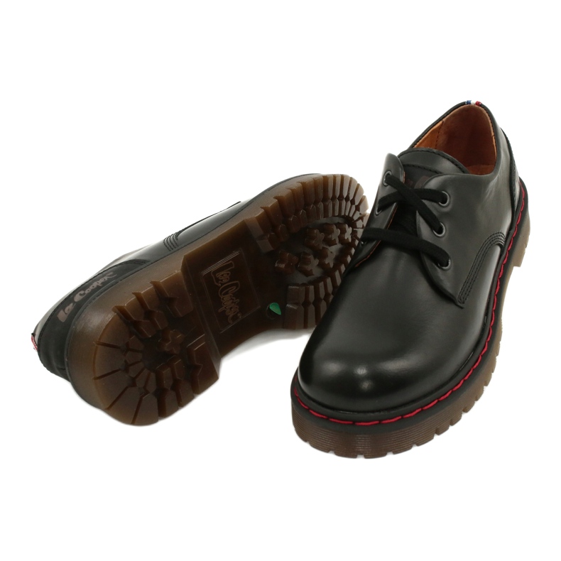 Lee Cooper LCJPL-20-01-021 sorte læderstøvler 3