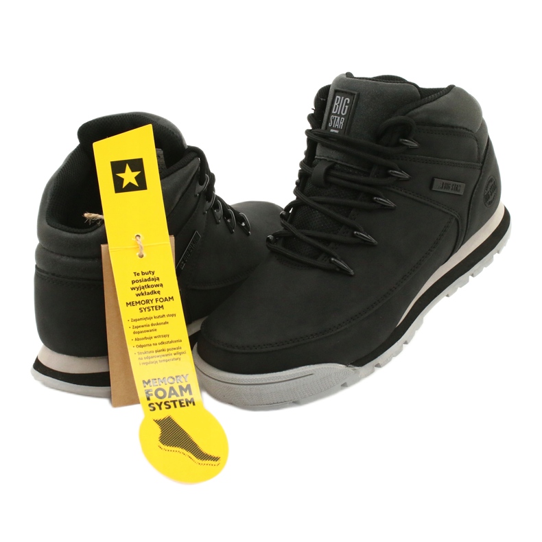 Big Star Women's Sports Trekking Black GG274498 sort 4