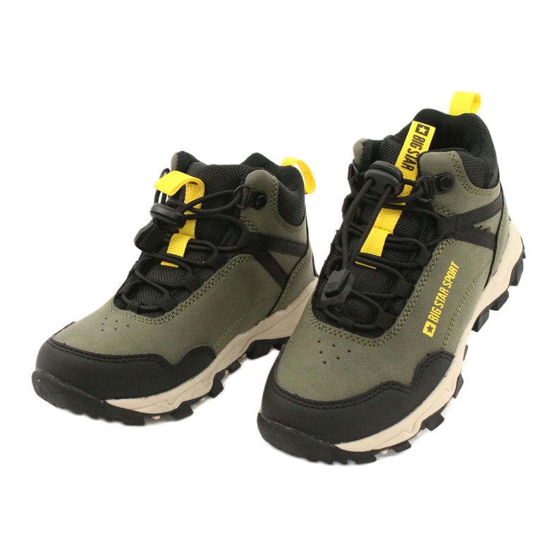 Big Star Høj børns sportssko Green/Khaki GG374047 grøn 2