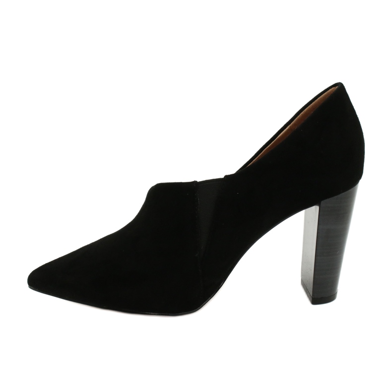 Caprice 24402 sort ruskind damesko 1