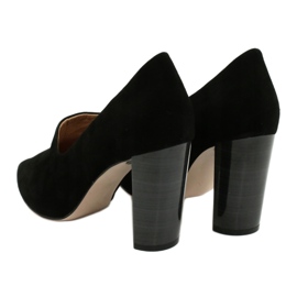 Caprice 24402 sort ruskind damesko 3