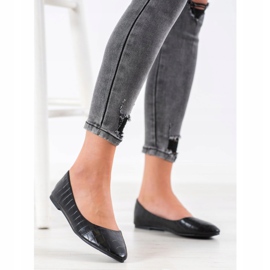 Weide Ballerina i Spitz sort 1