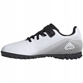 Adidas X GHOSTED.4 H&amp;L Tf Jr FW9573 fodboldstøvler flerfarvet hvid 2