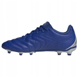 Adidas Copa 20.3 Fg Jr EH1810 fodboldstøvler hvid blå 2