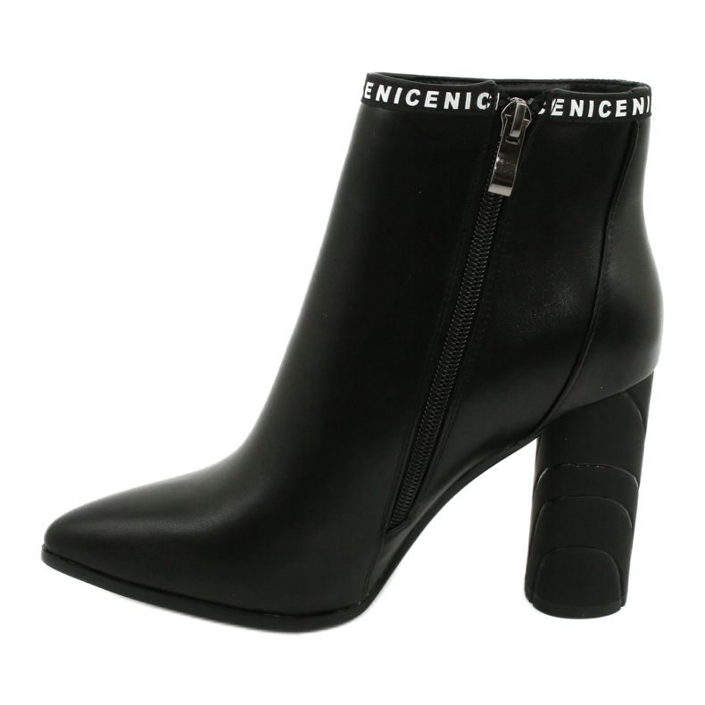 Filippo Women's Eco-Leather Boots Black DBT1547/20 BK sort 1