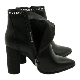 Filippo Women's Eco-Leather Boots Black DBT1547/20 BK sort 3