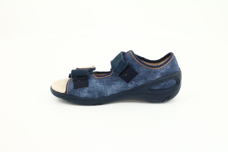 Befado børnesko pu 065X140 marineblå 2