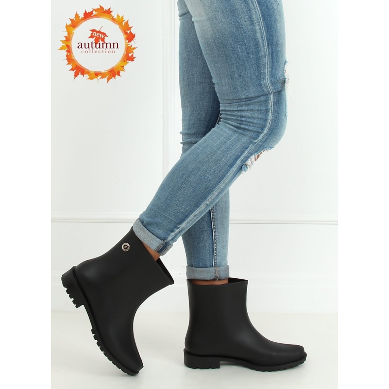 Sort DC11 Sort mat dame galoshes 1