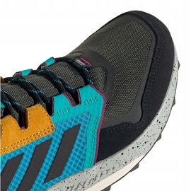 Adidas Terrex Trailmaker M FU7240 sko sort blå grå grøn gul 1