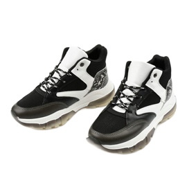 Sort Barettos slip-on sneakers hvid 2