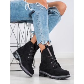 Seastar Suede Trappers sort 1