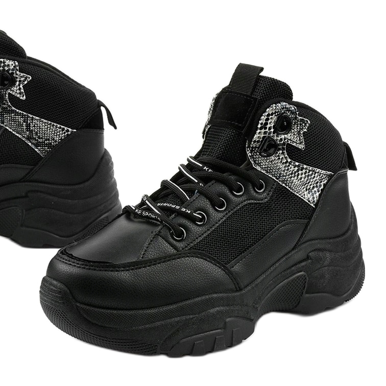 Sorte sneakers fra Cirisesis 1