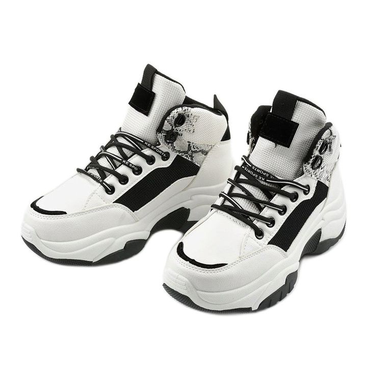 Hvide Cirisesis sneakers sort 2
