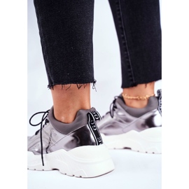 Kvinders sneakers Goe Leather Pewter GG2N3040 sort 2