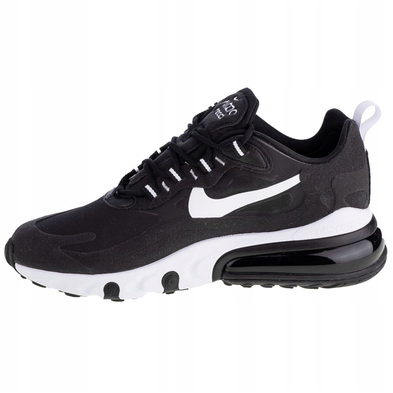 Nike Air Max 270 React M CI3866-004 sko hvid sort 1