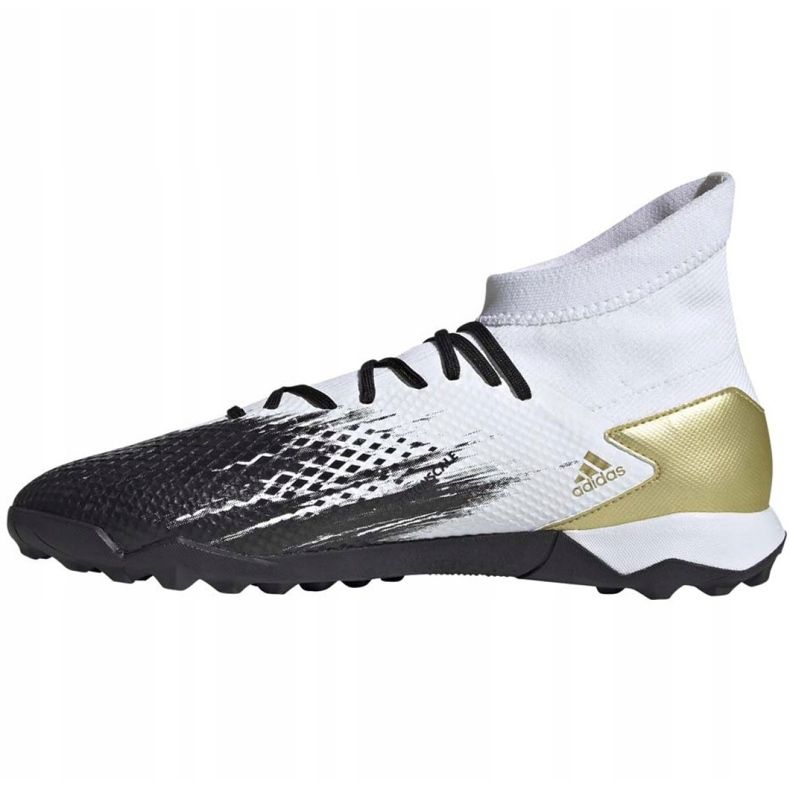 Adidas Predator 20.3 M Tf FW9191 fodboldstøvler sort hvid 2