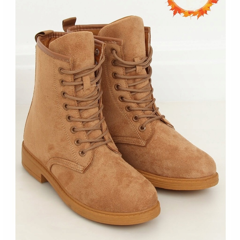 Camel E2002 Camel snørestøvler brun 1