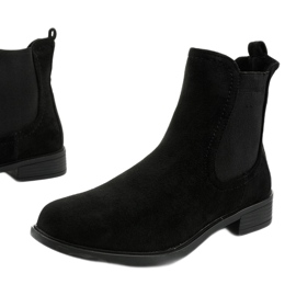 Sorte slip-on støvler fra Aveley 1