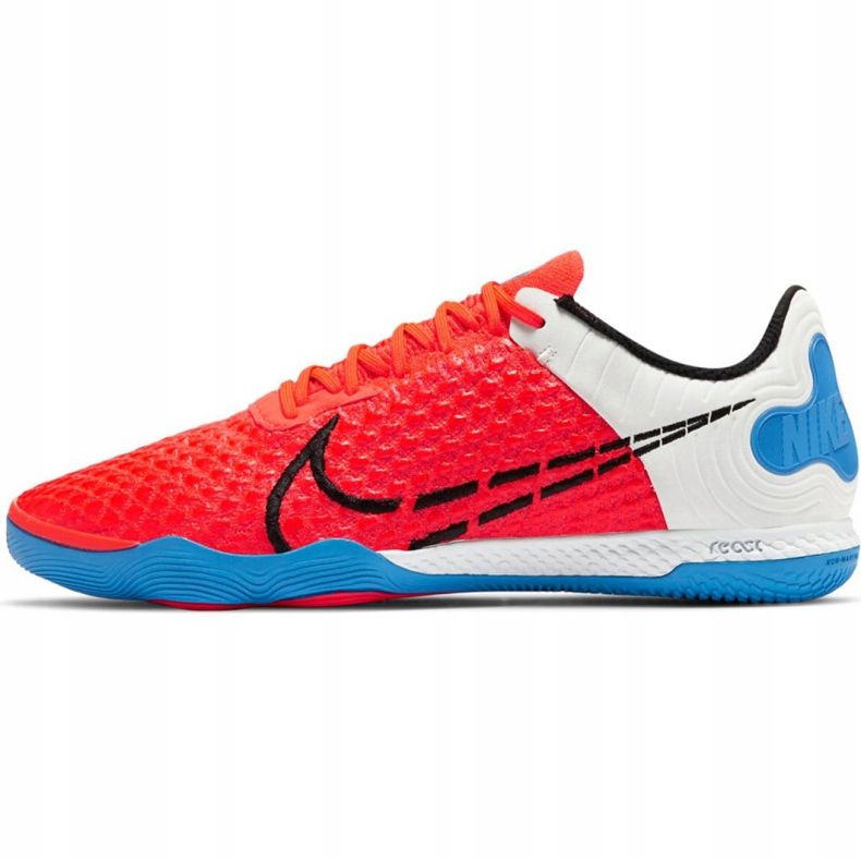 Nike React Gato Ic M CT0550 604 fodboldsko rød, hvid rød 2