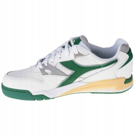 Diadora Rebound Ace M 501-173079-01-C7915 sko hvid grøn 1