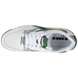Diadora Rebound Ace M 501-173079-01-C7915 sko hvid grøn 2