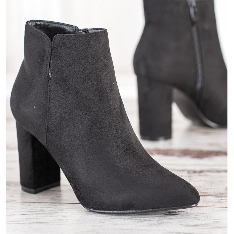 SHELOVET Elegante støvler sort 1