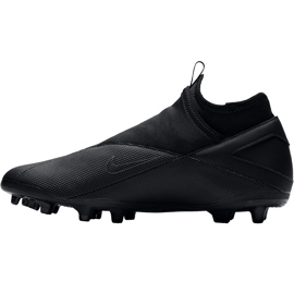 Nike Phantom Vsn 2 Club DF / MG CD4159 010 fodboldsko sort sort 1