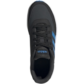 Adidas Vs Switch 2 K børnesko sort og blå G25921 1