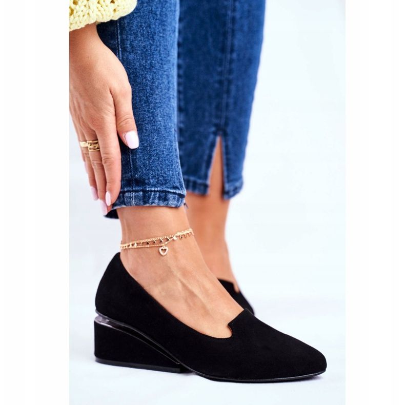 Women's Brogues Exquisite Black 1205 sort 2