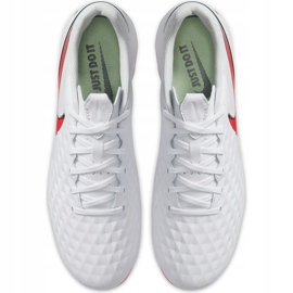 Nike Tiempo Legend 8 Academy FG / MG AT5292 163 fodboldsko hvid hvid 1